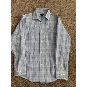 Tommy Hilfiger size 12 button down striped shirt